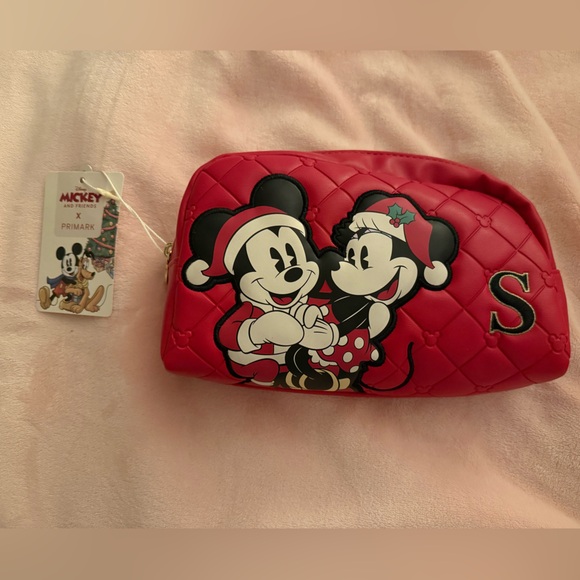 Primark Handbags - Primark Mickey & Minnie Mouse Holiday Cosmetic Bag